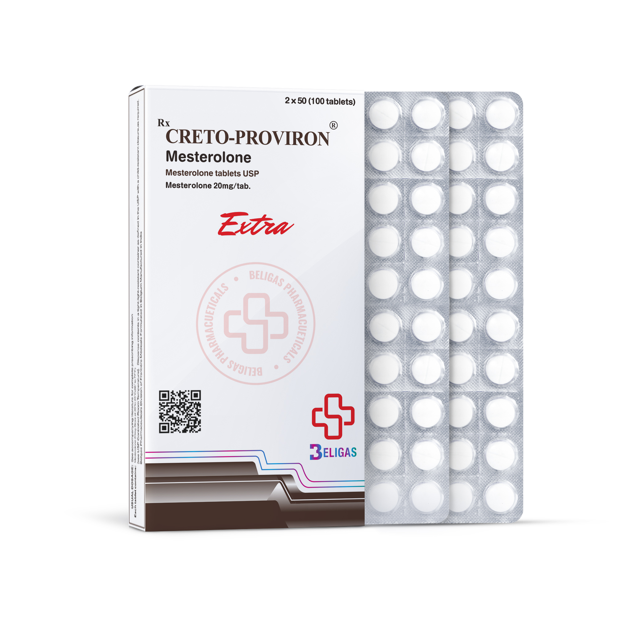 Creto – Proviron® <p class="fgs">Mesterolone 20mg</p>