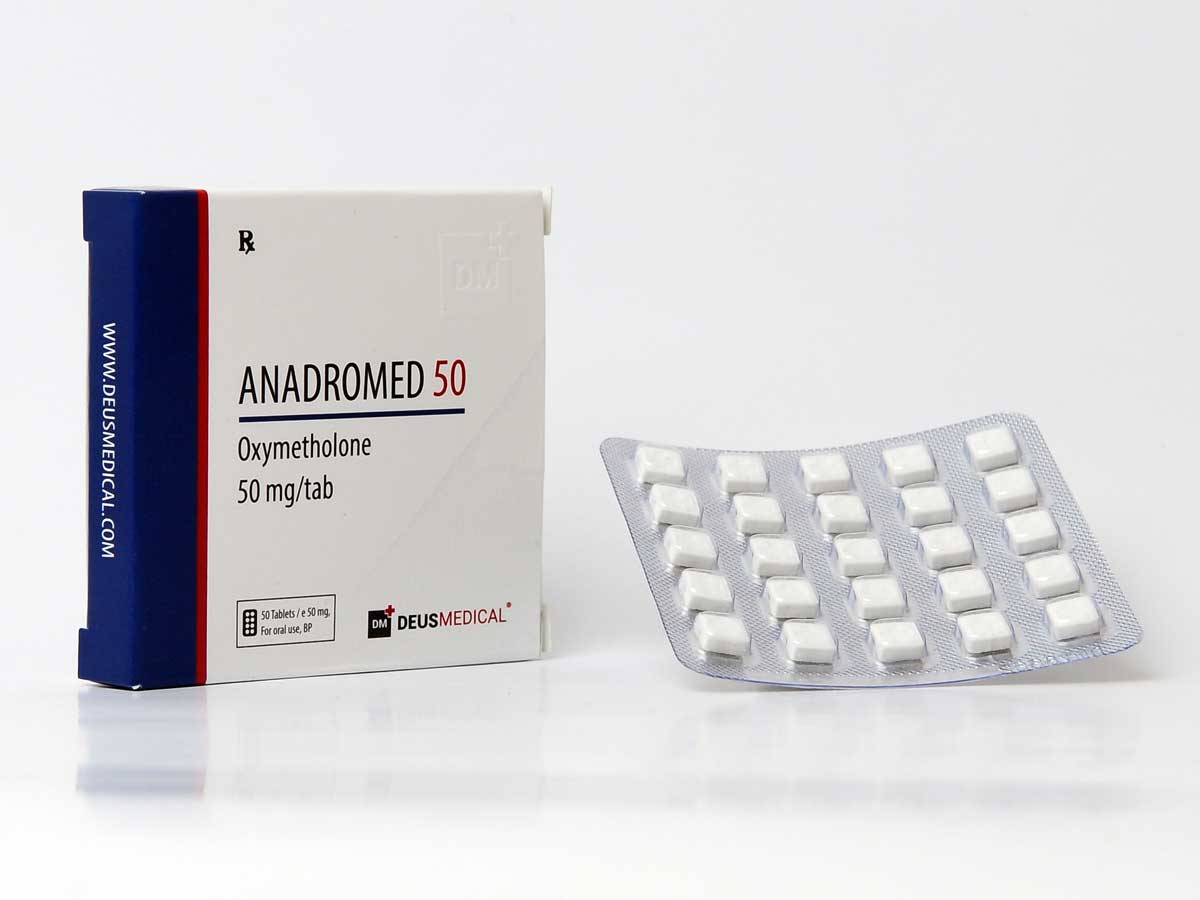 Anadromed 50mg – Oxymetholone – Deus Medical - Image 3
