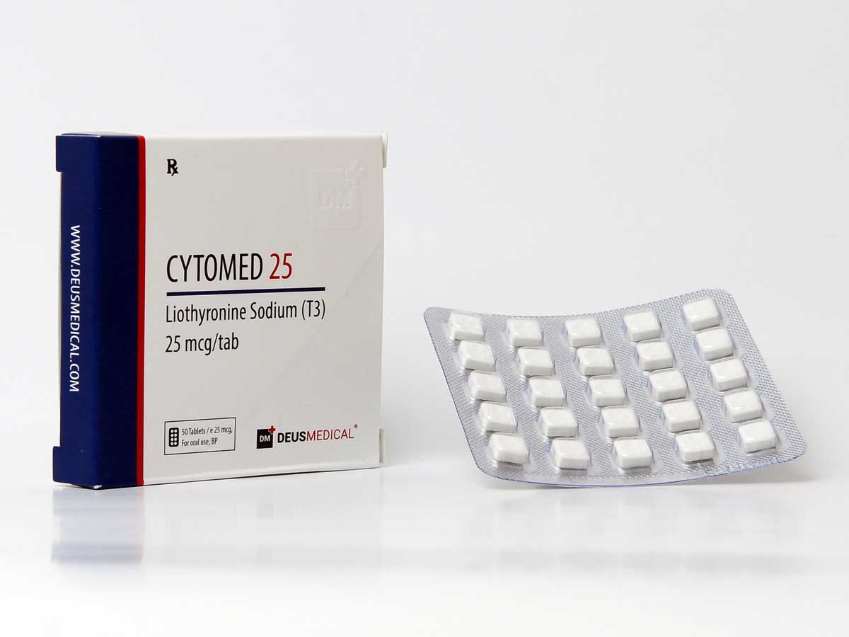 Cytomed 25mcg – Liothyronine Sodium – Deus Medical - Image 2
