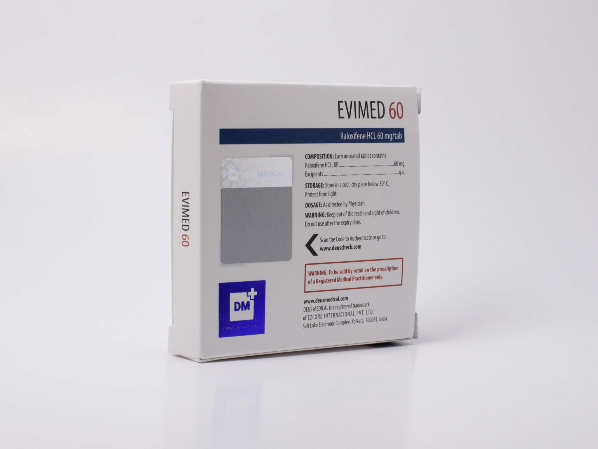 Evimed 60mg – Raloxifene – Deus Medical - Image 4