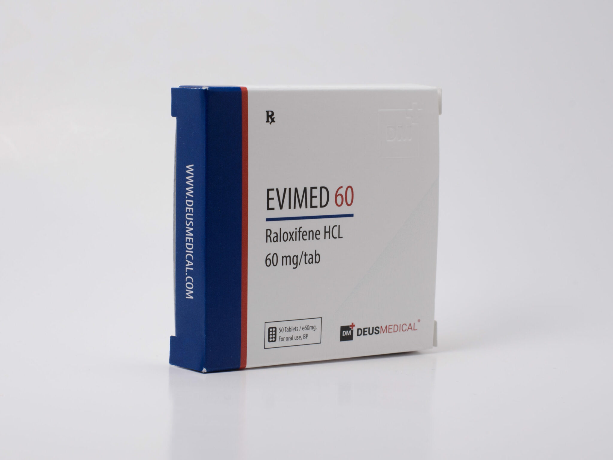 Evimed 60mg – Raloxifene – Deus Medical