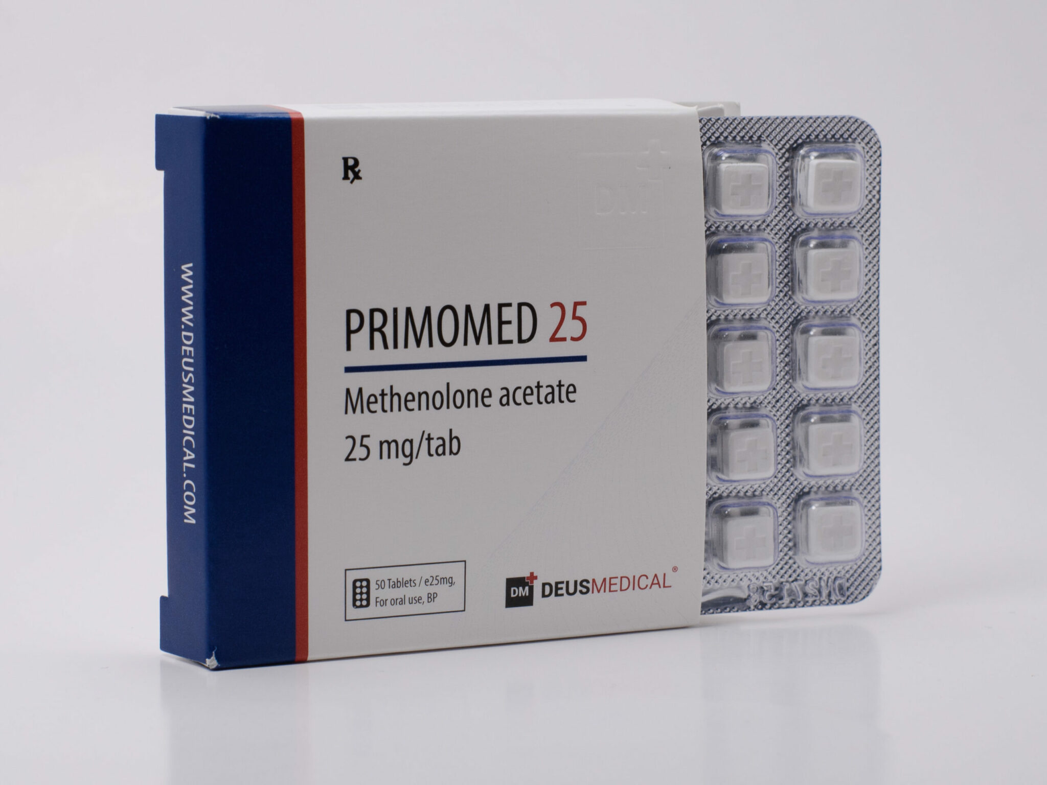 Primomed 25mg – Methenolone Acetate – Deus Medical - Image 2