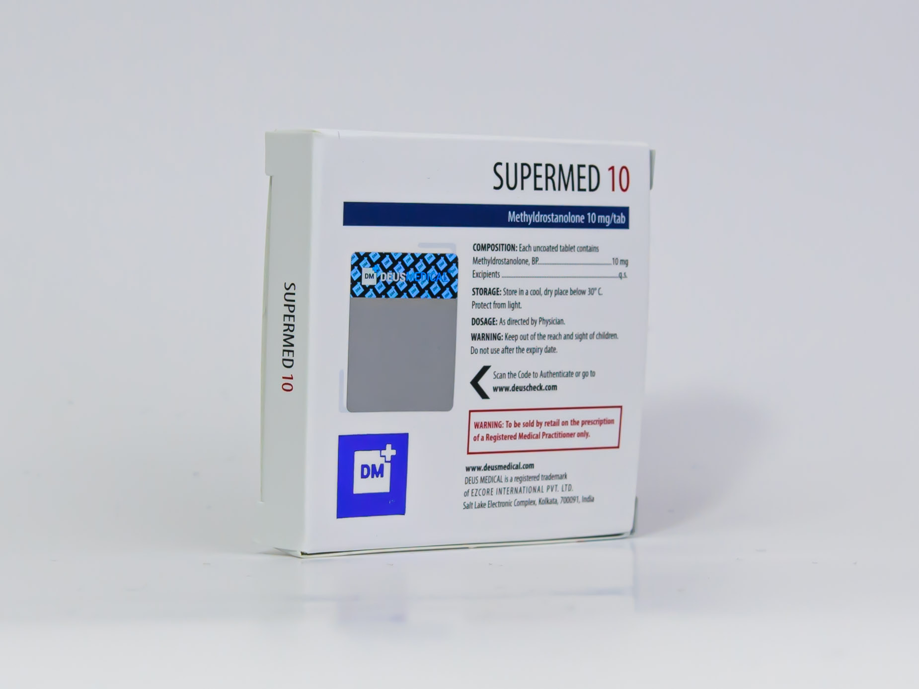 Supermed 10mg – Methyldrostanolone – Deus Medical - Image 4
