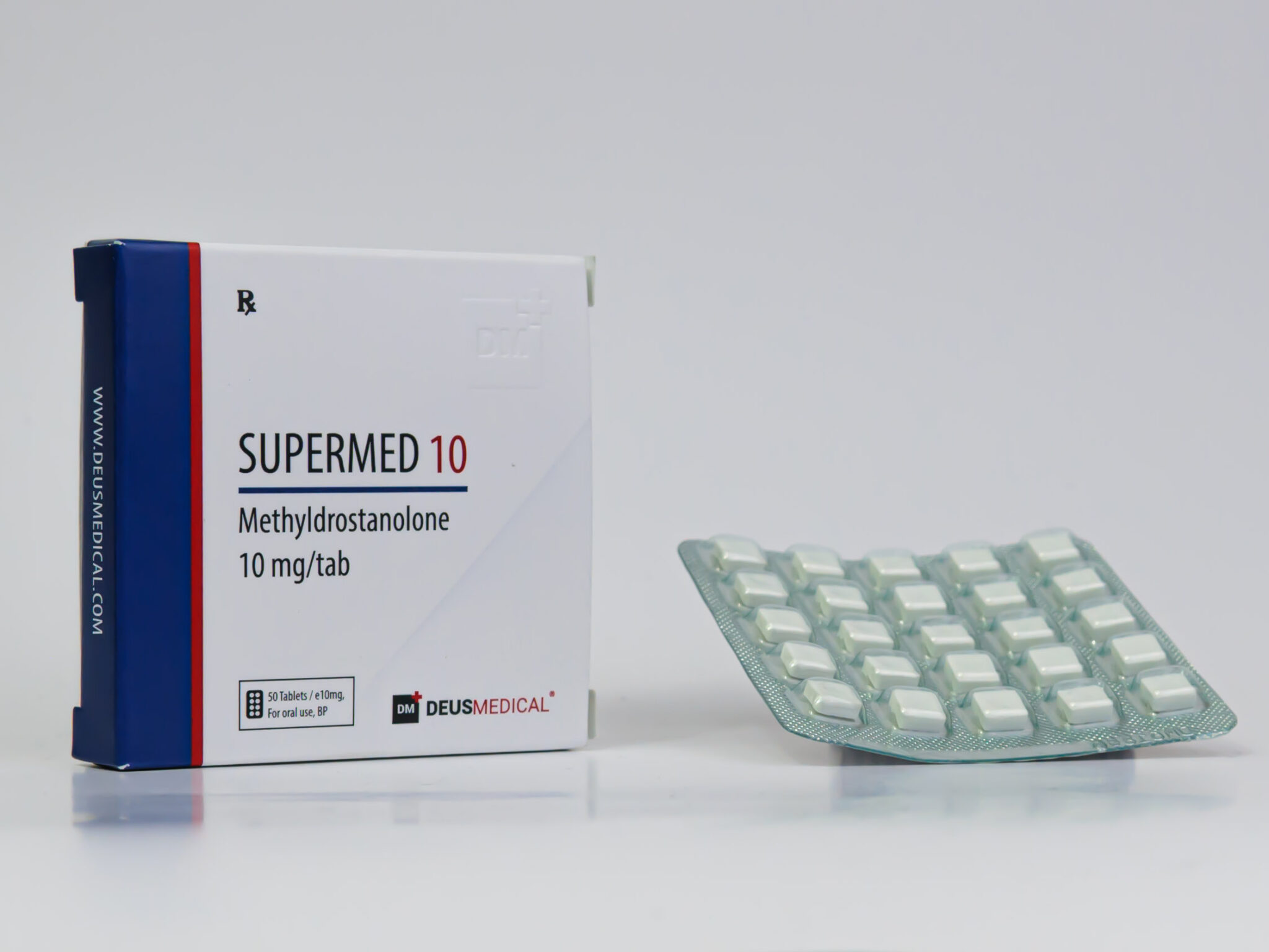 Supermed 10mg – Methyldrostanolone – Deus Medical - Image 3