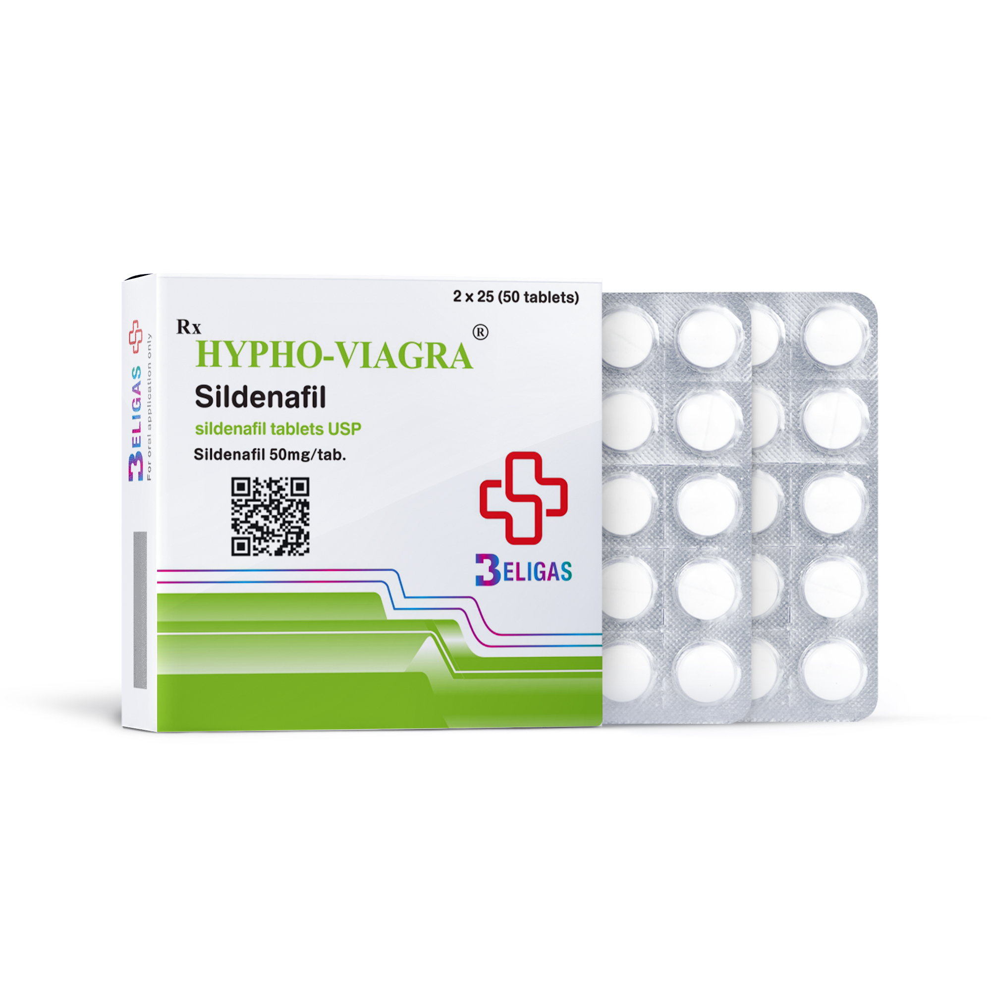 Hypho® – Viagra <p class="fgs">Sildenafil 50mg</p>