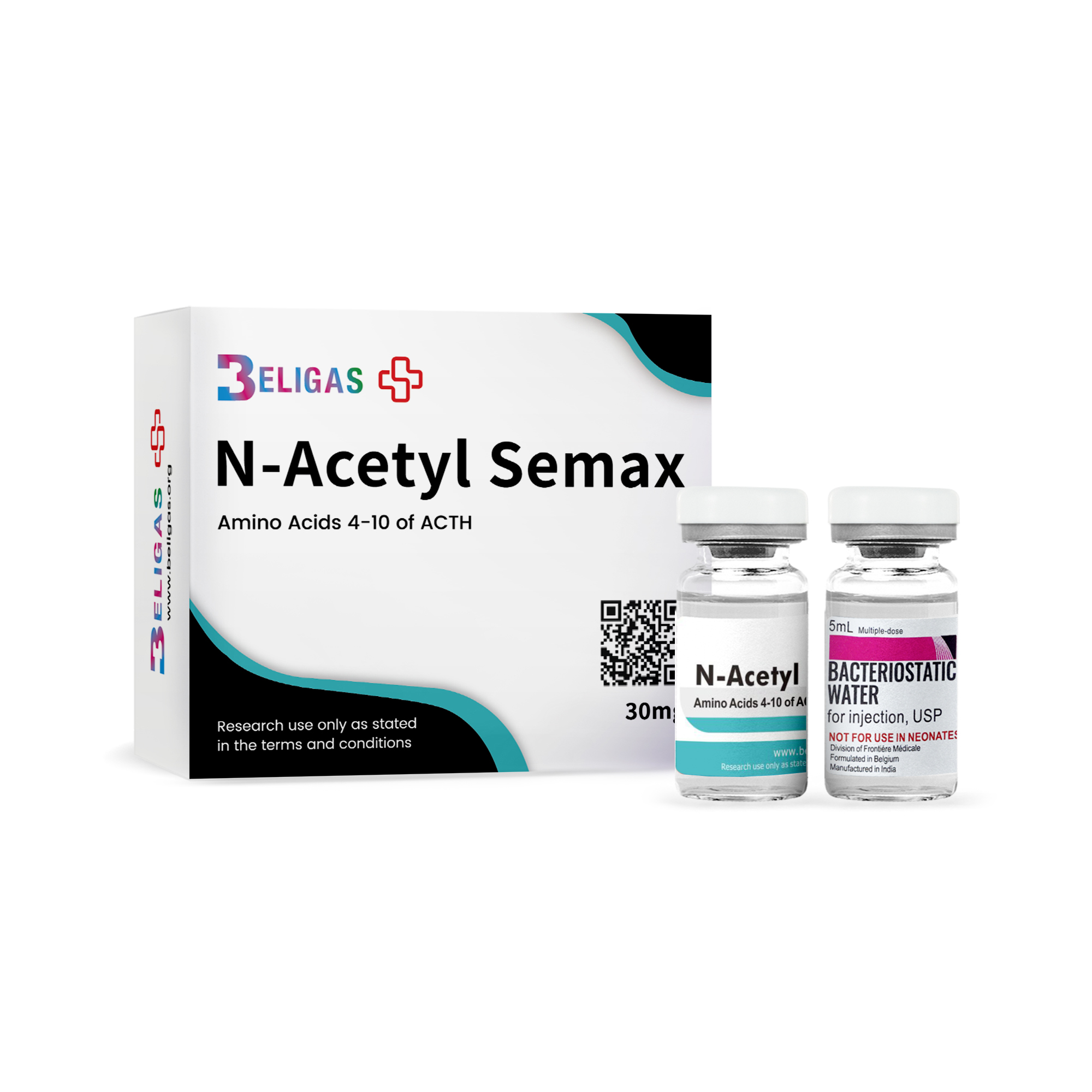 N – Acetyl Semax <p class="fgs">Amino Acid 4-10 with ACTH 30mg</p>