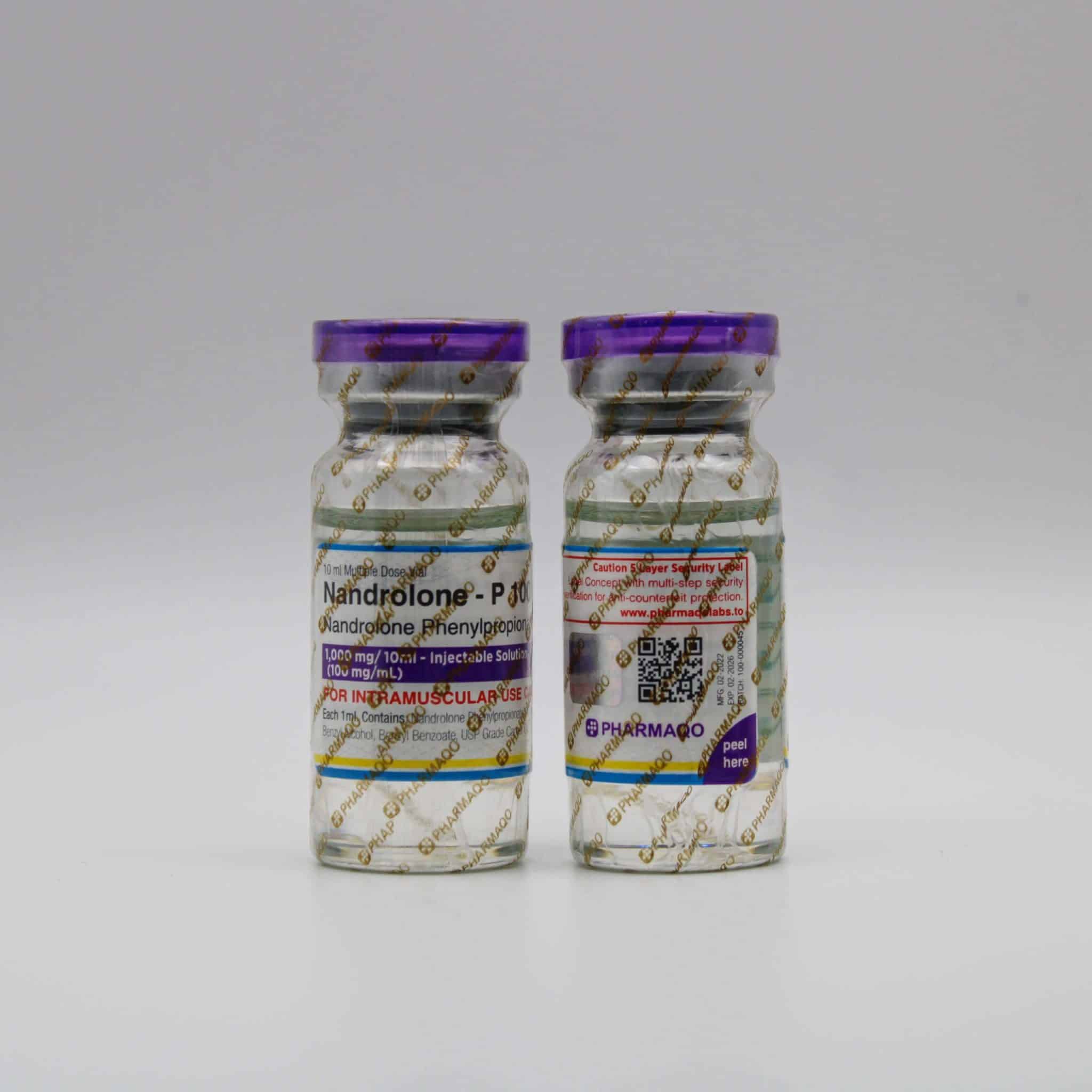 nandrophenyl – nandrolone phenylpropionate 100mg/ml – 10ml vial – pharmaqo labs