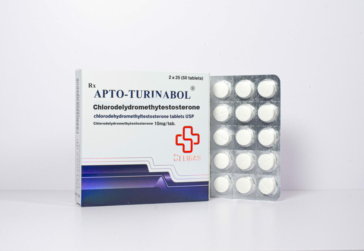 Apto® – Turinabol<p class="fgs">Chlorodelydromethytestosterone 10mg</p>
