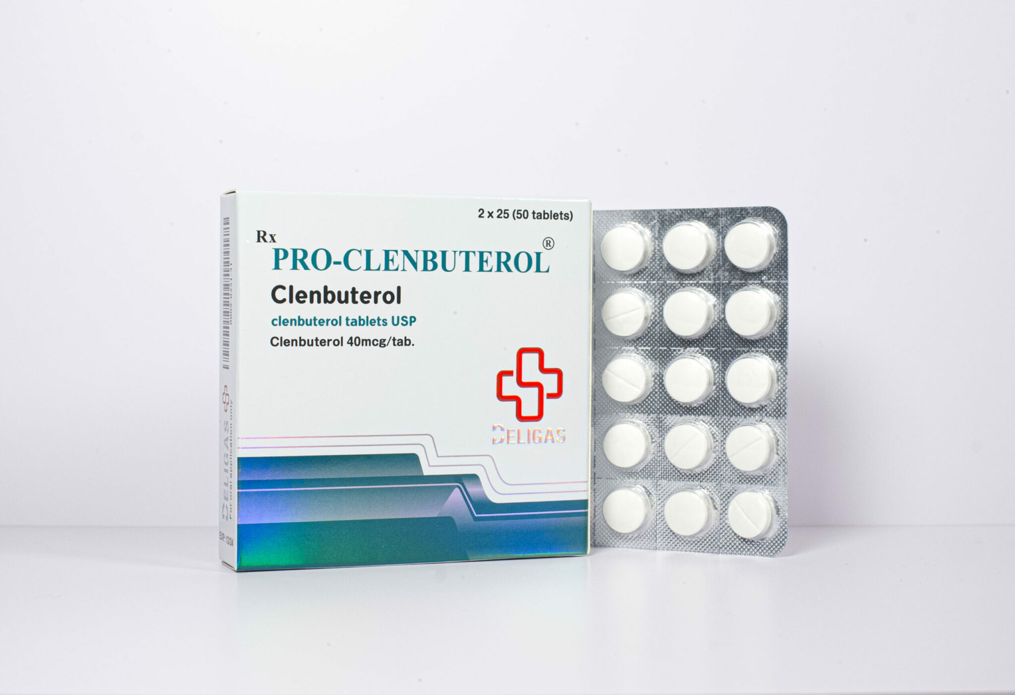 Pro – Clenbuterol® <p class="fgs">Clenbuterol 40mcg</p>