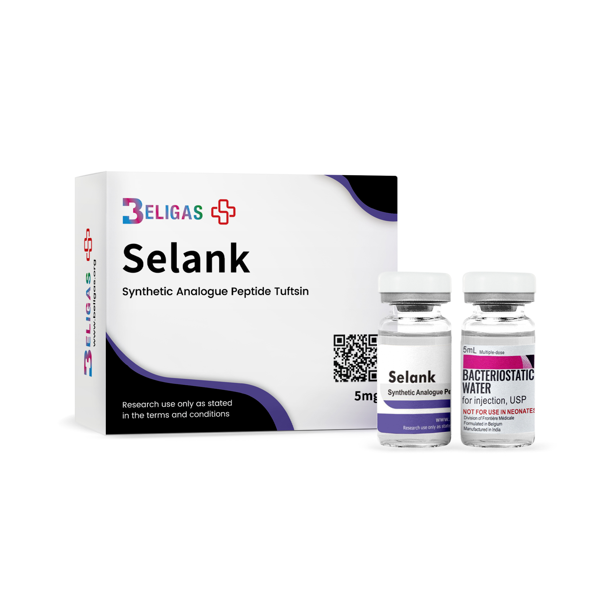 Selank<p class="fgs">Synthetic Analogue Peptide Tuftsin 5mg/10mg </p> - Image 2